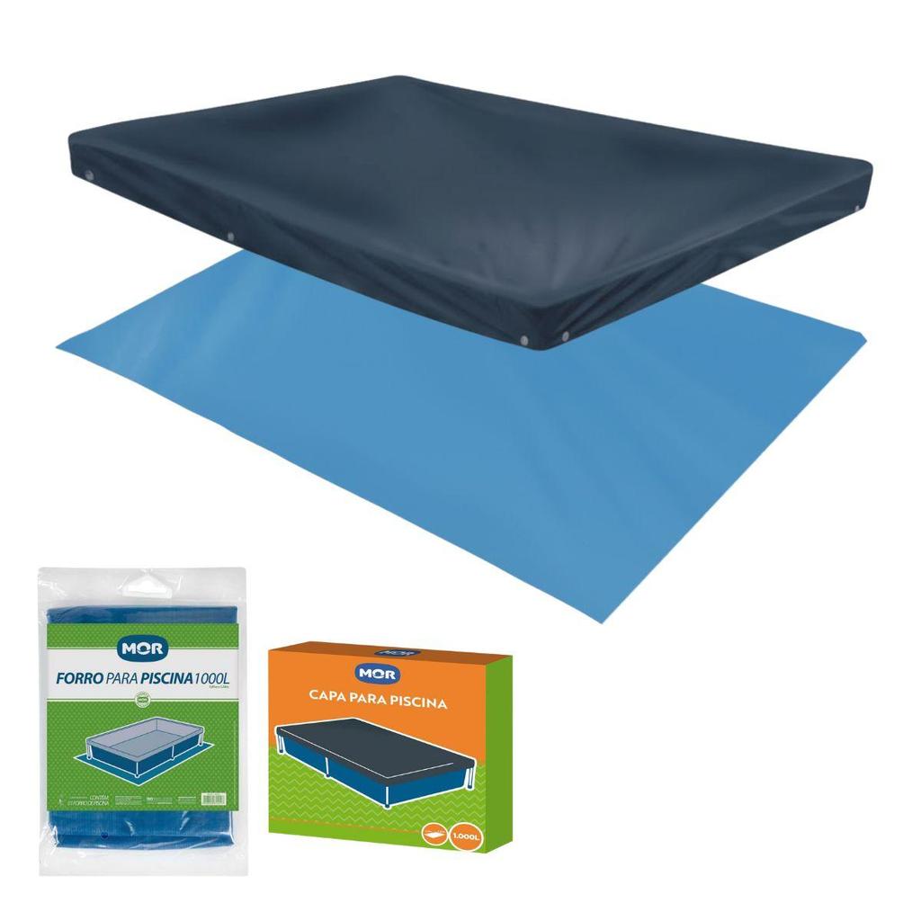 Capa e Forro para Piscina 400 e 1000 litros Mor em Oferta na Shopee