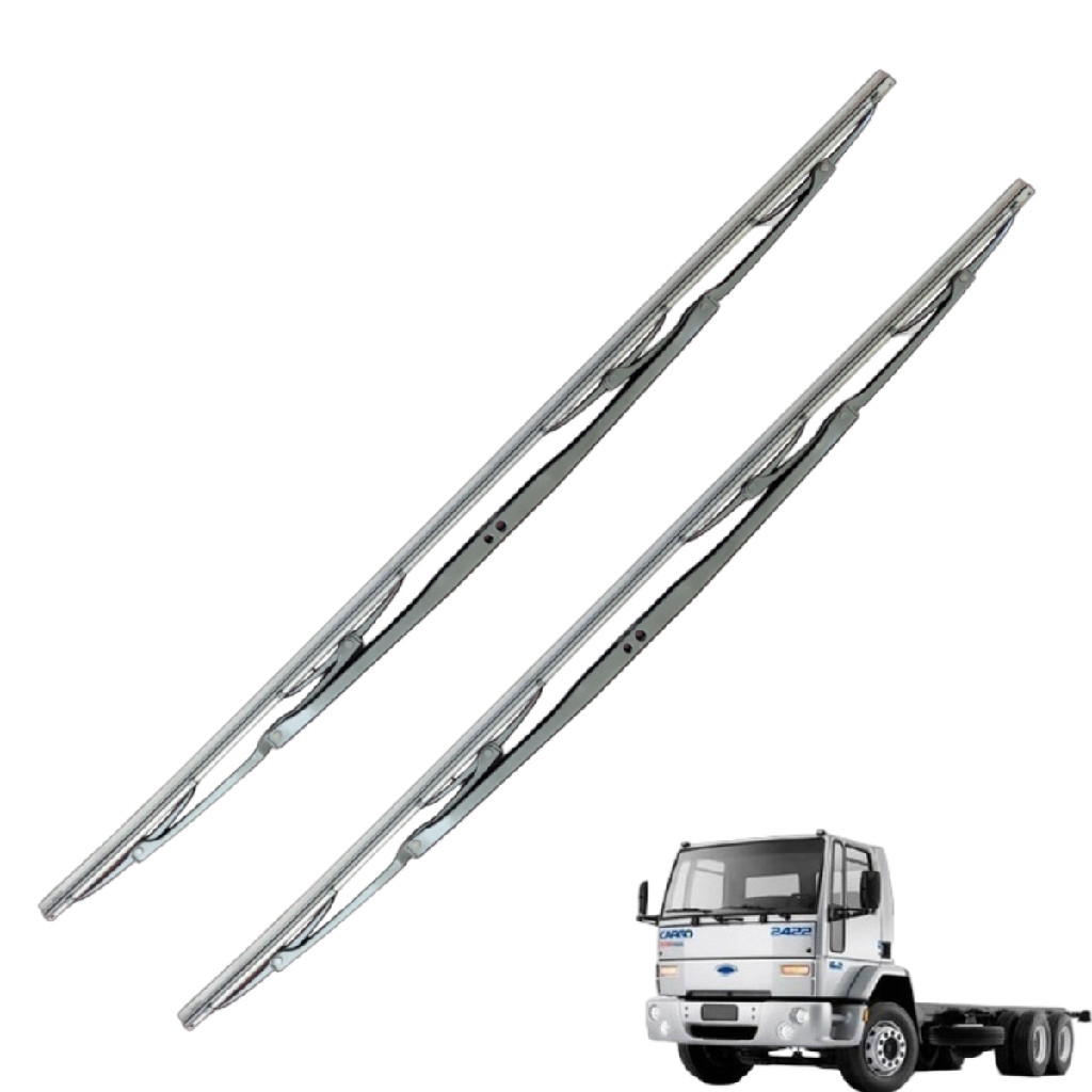 Par Palheta Limpador Parabisa Caminhão Ford Cargo 2324 2421 2422 2425
