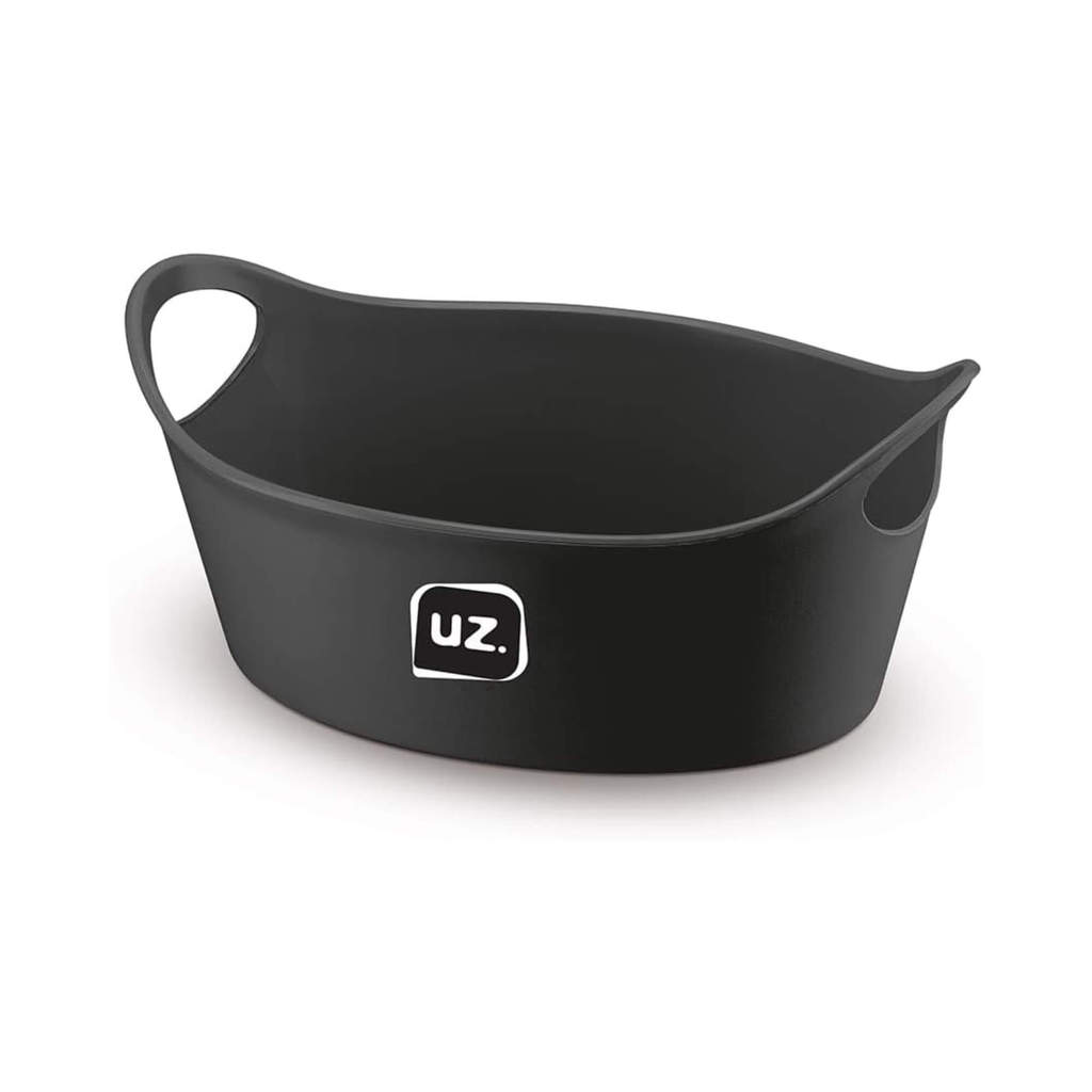 Cesto Plus M Preto de Plástico UZ Utilidades - UZ332-PR em Oferta na Shopee