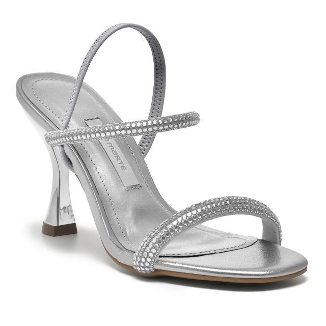 Sandália de Salto Feminina Via Marte em Oferta na Shopee