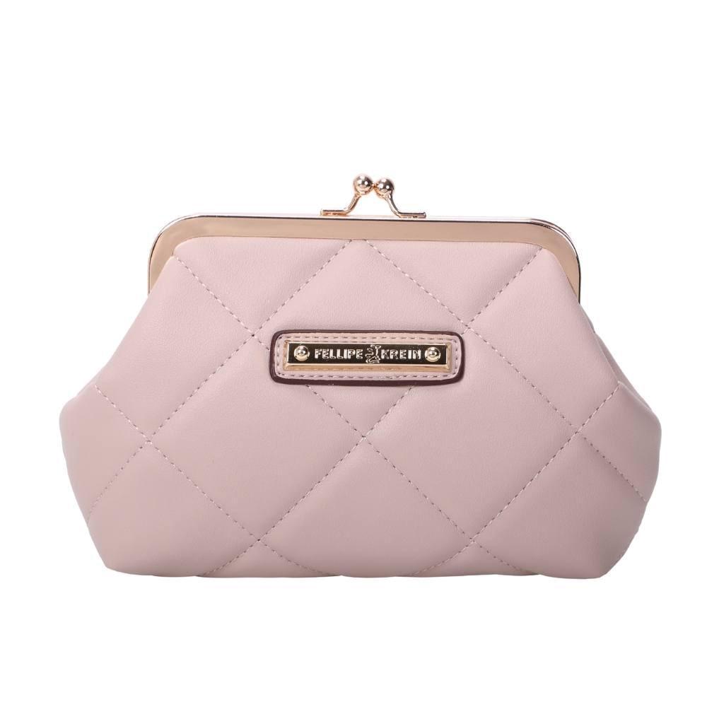 Carteira Fecho Grande Fellipe Krein Ss23 Fk651 - Nude em Oferta na Shopee