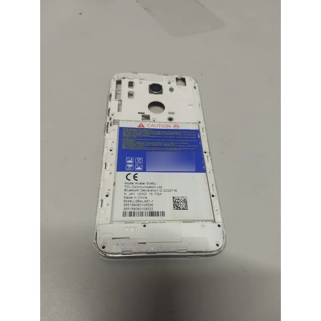 Carcaça Aro Traseira Alcatel 5046u Original Retirado