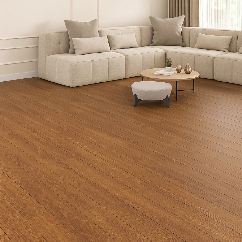 Piso Vinilico em MDF Até ( 4,95m² ) Revestimento Para Chão Decoração de Parede - Autocolante
