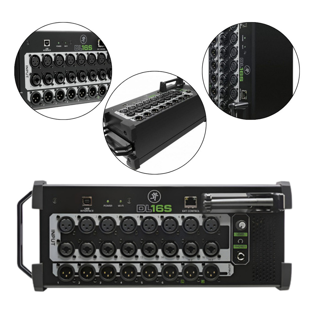 Mesa De Som Digital Mackie Dl16s 16 Canais Pofissional Show
