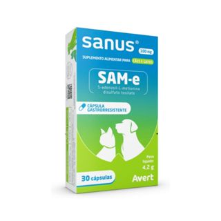 Sanus 100mg 30 capsulas Same em Oferta na Shopee