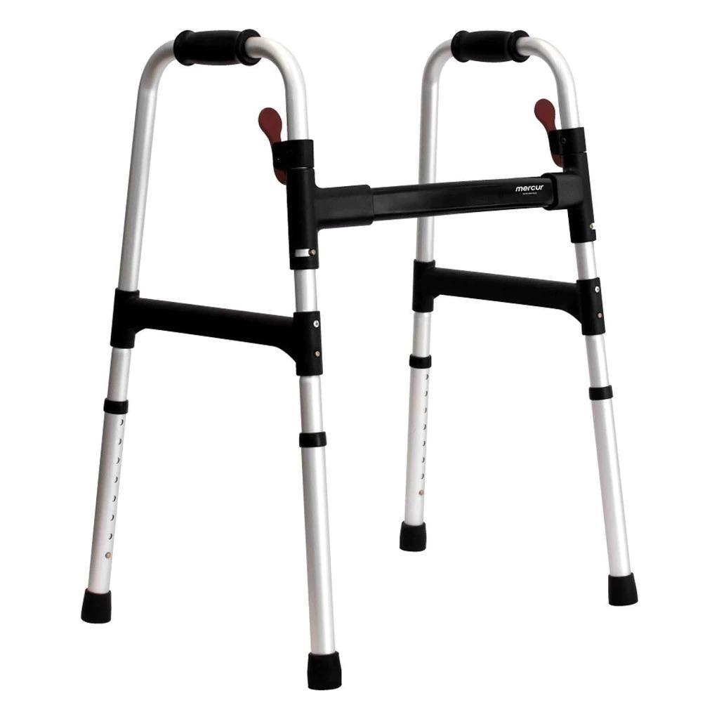Andador para Idoso Fixo Adulto Ortopédico Geriátrico Desmontável Dobrável - Mercur