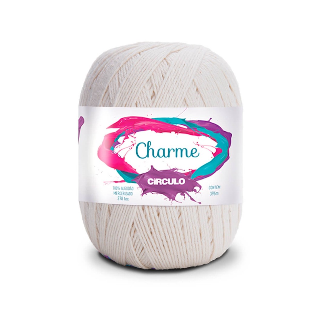 Fio Círculo Charme - 100% algodão mercerizado TEX 378