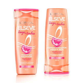 Kit 1 Condicionador L'Oréal Paris Elseve Longo dos Sonhos 400ml em Oferta na Shopee