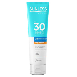 Protetor Solar Sunless Toque Seco Fps30 120g em Oferta na Shopee