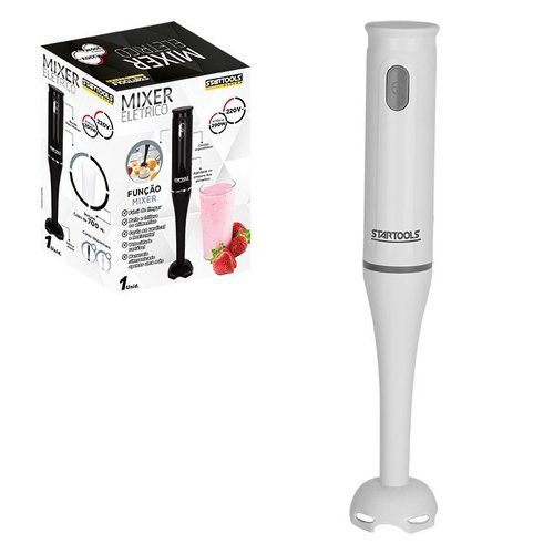 Mixer Eletrico Copo 700ml  Processador Liquidificador Portatil Facil Limpeza