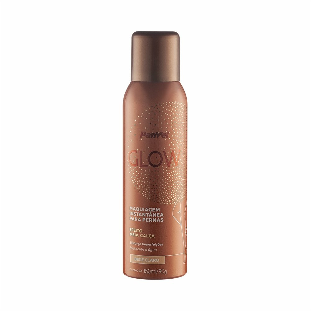 Maquiagem Para Pernas Bege Claro Panvel Glow 150ml