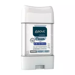 Desodorante Antitranspirante Stick em Gel Above Women Cream Original 72h 82g