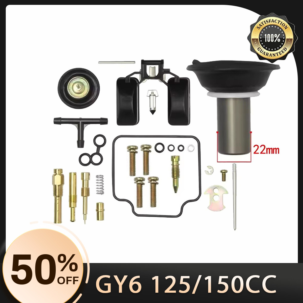 22mm Para GY6 125cc 150cc PD24 Kit De Reparo Do Carburador Da Motocicleta LANCE Zn JONWAY NST KYMCO SUNL BAJA MOPED SCOO