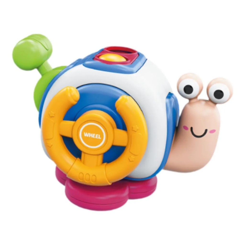 Caracol de Atividades Infantil com Som 5 em 1 Cubo de Atividades Mimo Toys - 11114 em Oferta na Shopee