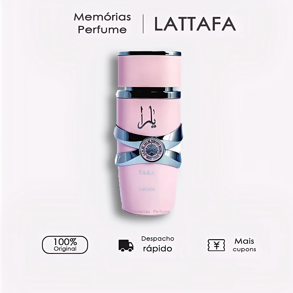 Perfume Yara Lattafa 100ml Feminino • Doce Cremoso • Alta Fixação