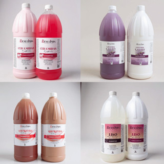 Kit 2 Litros Shampoo e Condicionador -Todos os Tipos de Cabelo Várias Fragrâncias Nutrição e Maciez em Oferta na Shopee