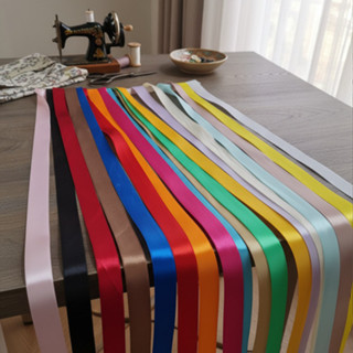 Fita Cetim 22mm Rolo 50 Metros Varias Cores Artesanato Laços Patchwork 1,2cm em Oferta na Shopee
