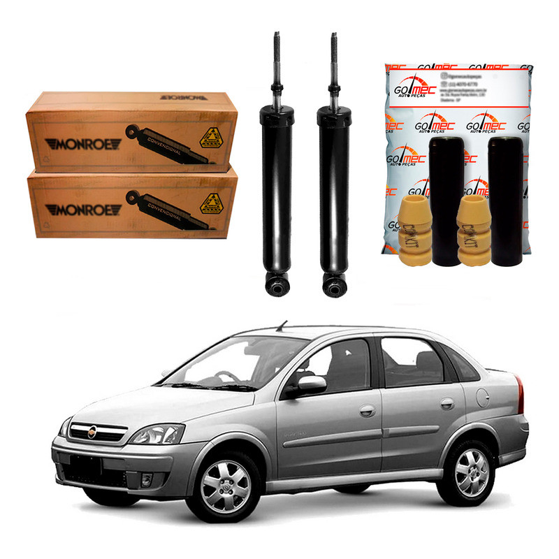 Amortecedor Traseiro Monroe Corsa Novo Sedan 1.8 2003 A 2009