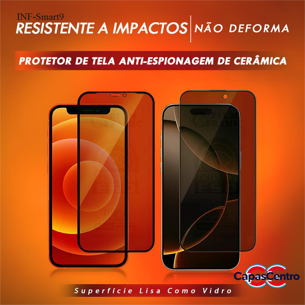 Película Para Infinix Smart 9 8 7 6 Hot 50i 40i 30 Pro  Macia Privacidade De Protector FKM em Oferta na Shopee