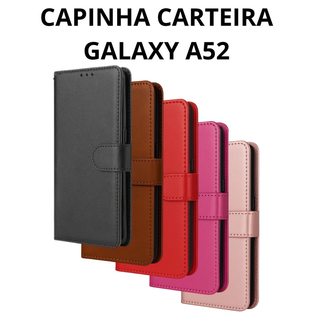 Capa Capinha Carteira Para Samsung Galaxy A52