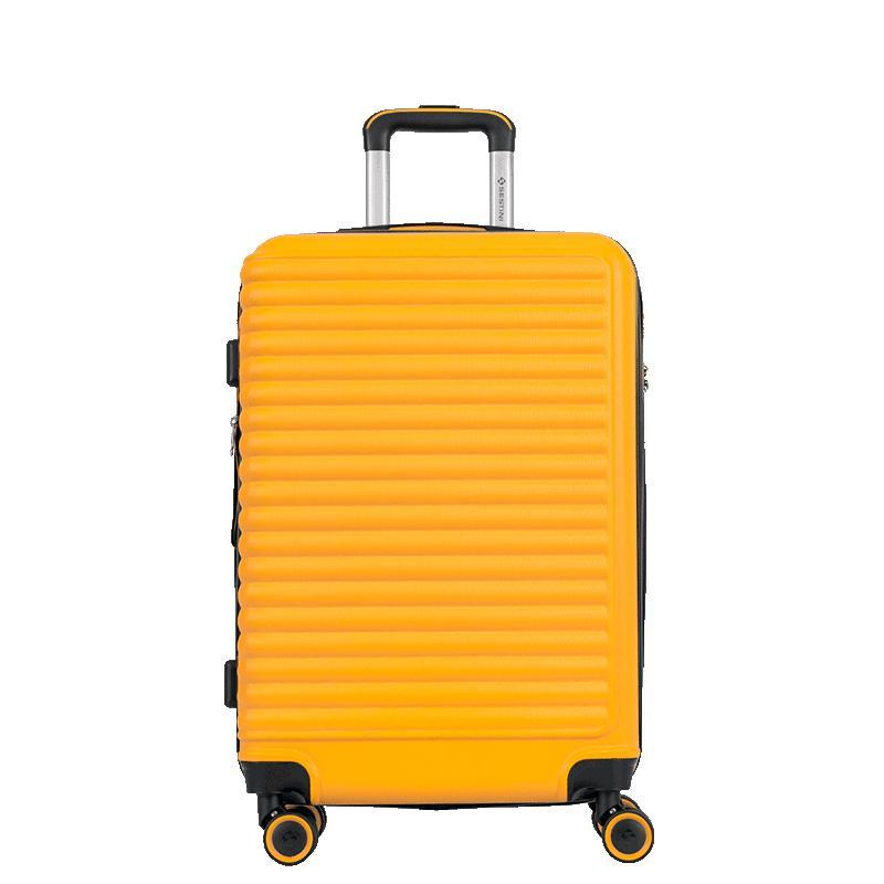 Mala Média 23 Kg com Rodas 360° Racer - Amarelo