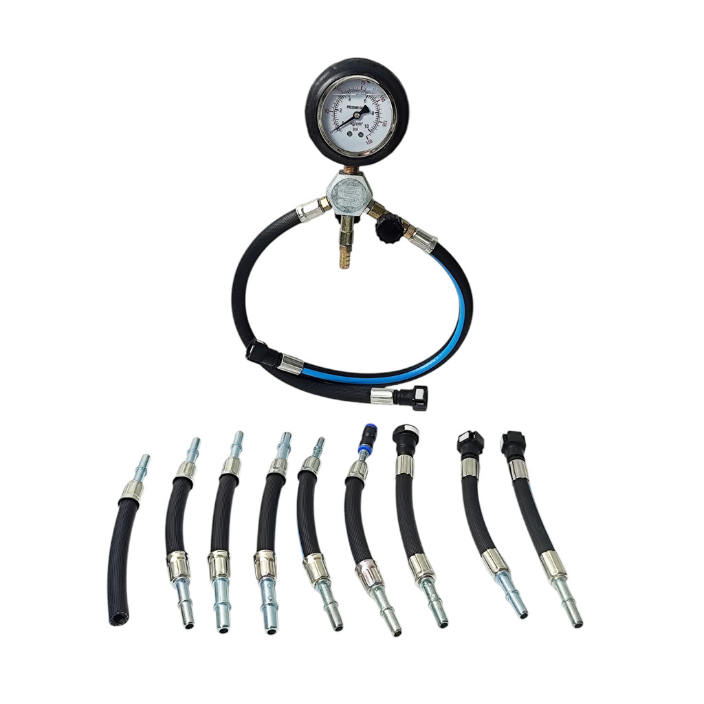 ST-MPB 17 MINI MANÔMETRO DE PRESSÃO E VAZÃO P/BOMBA DE COMBUSTÍVEL P/CARROS em Oferta na Shopee