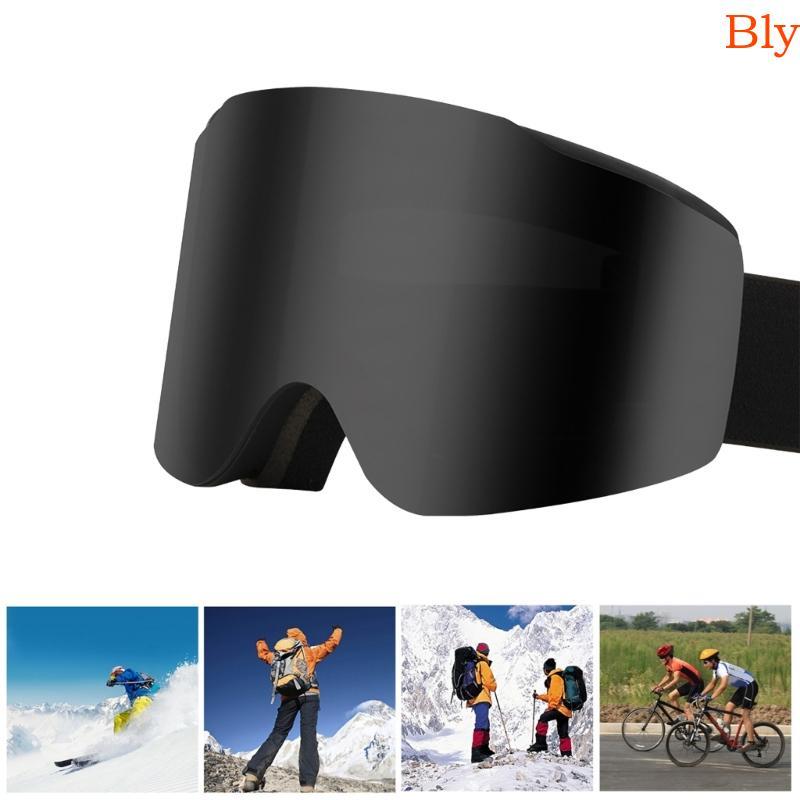Óculos Esqui Magnéticos Bly Neve Camada Dupla Snowboard Antiembaçantes