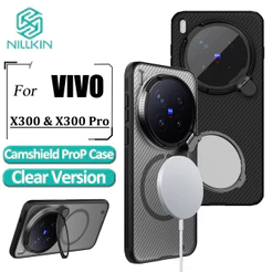 Nillkin CamShield Prop Magnético Caso Para Vivo X300 Ultra/X300 Pro De Telefone Lente Flip Capa Protetora