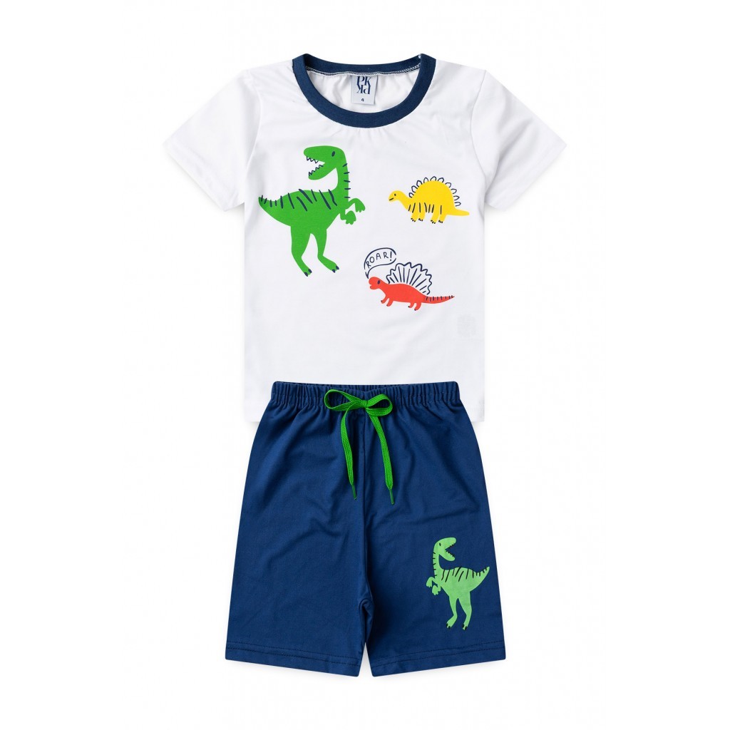Pijama Infantil Masculino Rugindo Alto em Oferta na Shopee