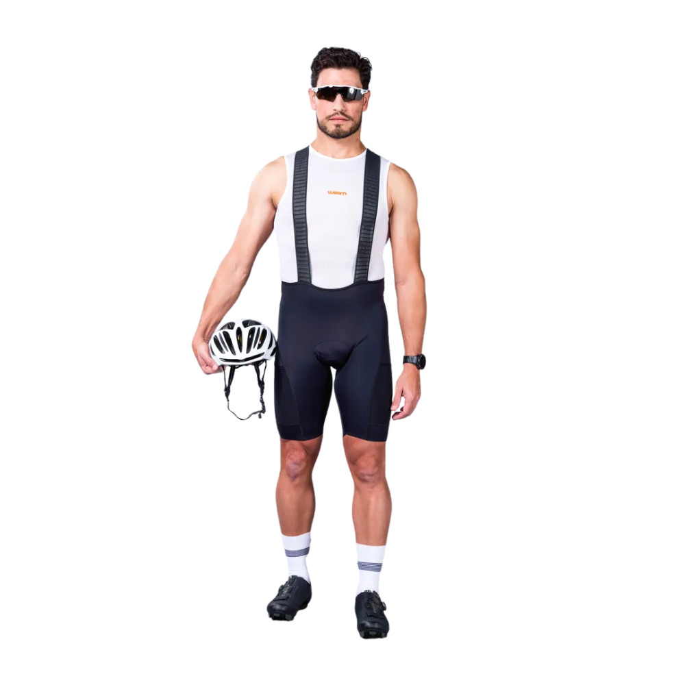 Bretelle Ciclismo Woom Preto Masc