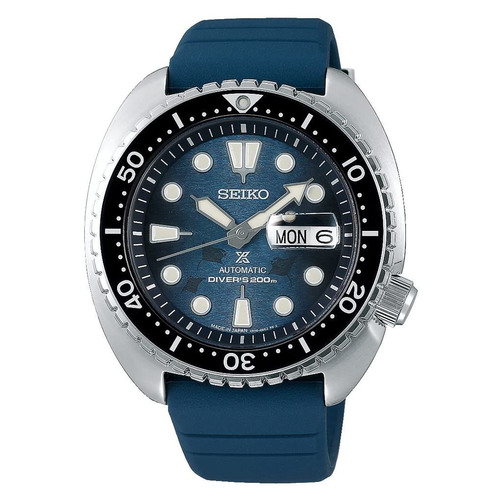 [SEIKO] SEIKO relógio PROSPEX mecânico automático Made in Japan Edição Especial Save the Ocean Turtle Diver's 200m vidr
