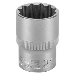 SOQUETE ESTRIADO 1/2POL CRV CLIPS PLASTICO 21MM 1PC // STELS