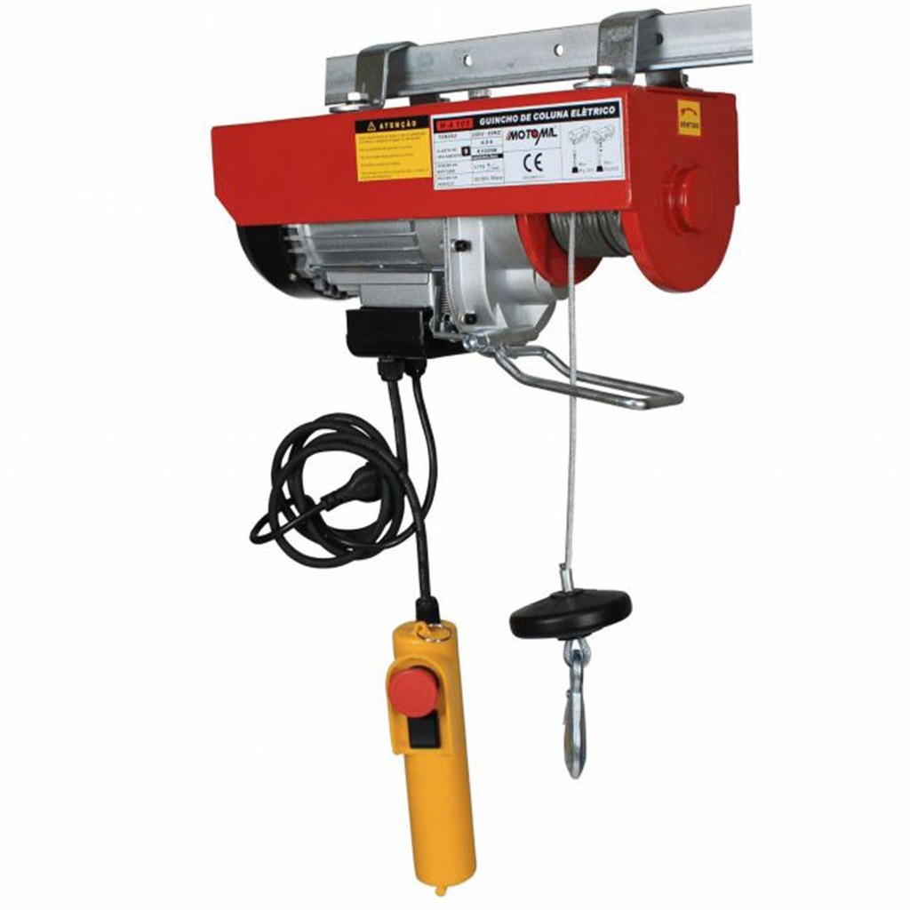 Guincho de Coluna Elétrico Talha 300/600Kg H-A 105 Motomil