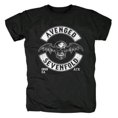 Linda T-shirt Camiseta Camiseta Avenged Sevenfold Adulto/Infantil Lançamento Camiseta Em Algodao Premium Envio Rapido