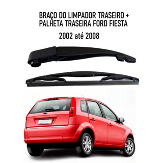 Conjunto Braço e Palheta Traseira Limpador de Parabrisa Carro Ford Fiesta 2002-2008 - 02 Peças em Oferta na Shopee