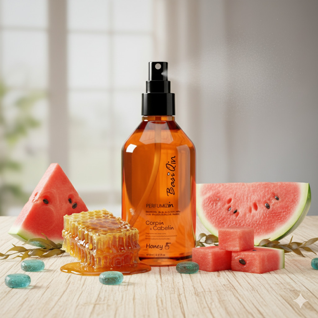 PERFUMIZIN HONEY CORPIN & CABELIN BASIQIN 150ML PERFUME CORPO E CABELO em Oferta na Shopee