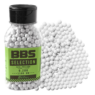 Bbs Bolinha Munição Airsoft 6mm Com 1100 Un 0,20g  Blowback em Oferta na Shopee