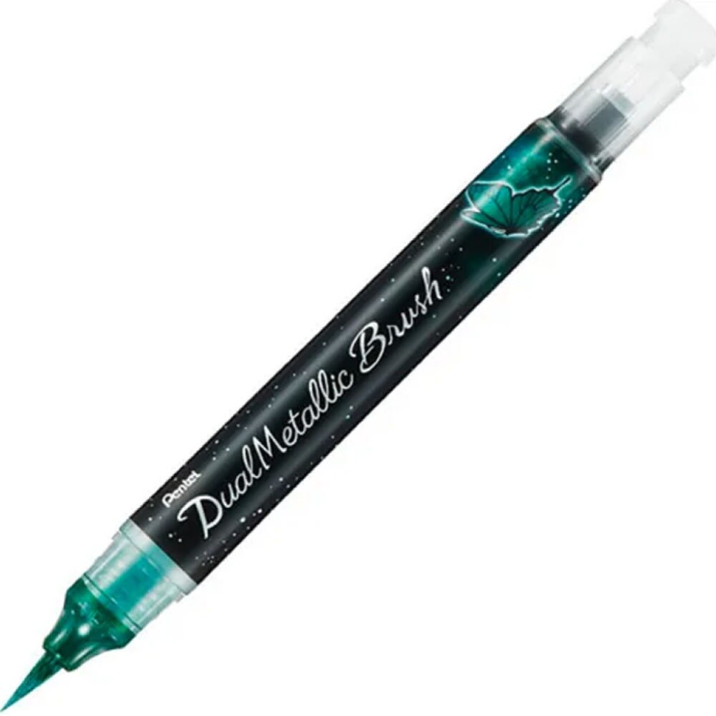 DUALMETALLIC BRUSH VERDE+AZUL METALICO - XGFH-DDX