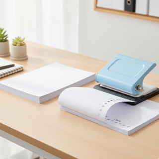 Perfurador De Papel Portátil 10 Furos P/ Pastas Encadernação Artesanal em Oferta na Shopee