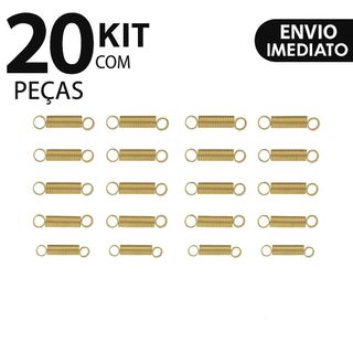 Kit 20 Molas Vara De Suspensão Lavadora Electrolux 6 A 15kg - Máquina De Lavar Ou Kit 10 Molas
