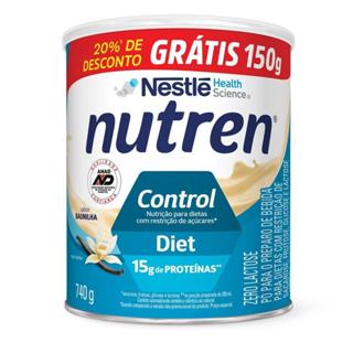 Complemento Alimentar Nutren Control Baunilha 20% de Desconto 740g em Oferta na Shopee