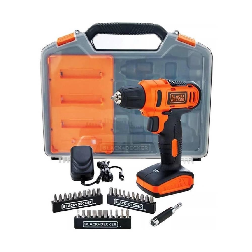 Parafusadeira e Furadeira Elétrica Black + Decker Com Maleta em Oferta na Shopee