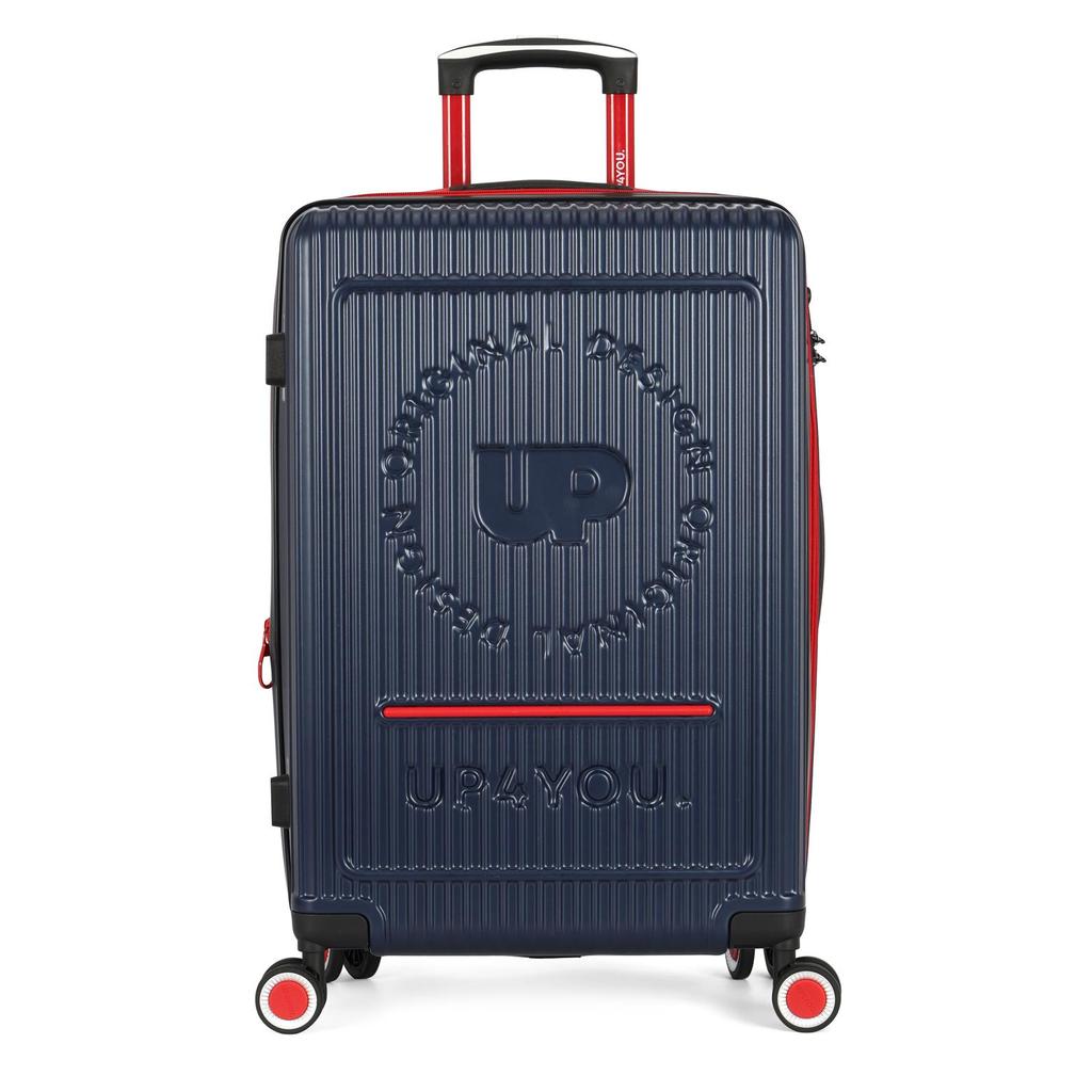 Mala de Viagem Grande Juvenil ABS Strike Expansiva TSA Rodas 360 Up4you em Oferta na Shopee