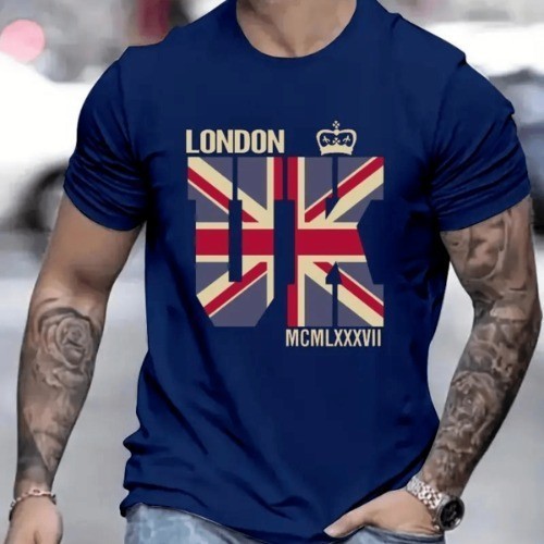 Camisa LONDON MCM Lançamento 100% Algodão Masculina Leve Confortavel Estiloso Primavera Verão