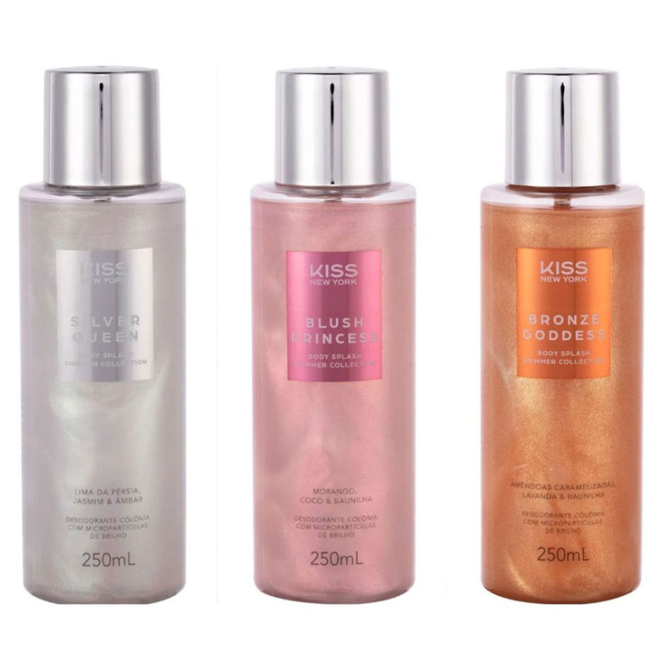 Body Splash Kiss Shimmer - Comprar com Melhor Preço em Perfumes e Fragrâncias