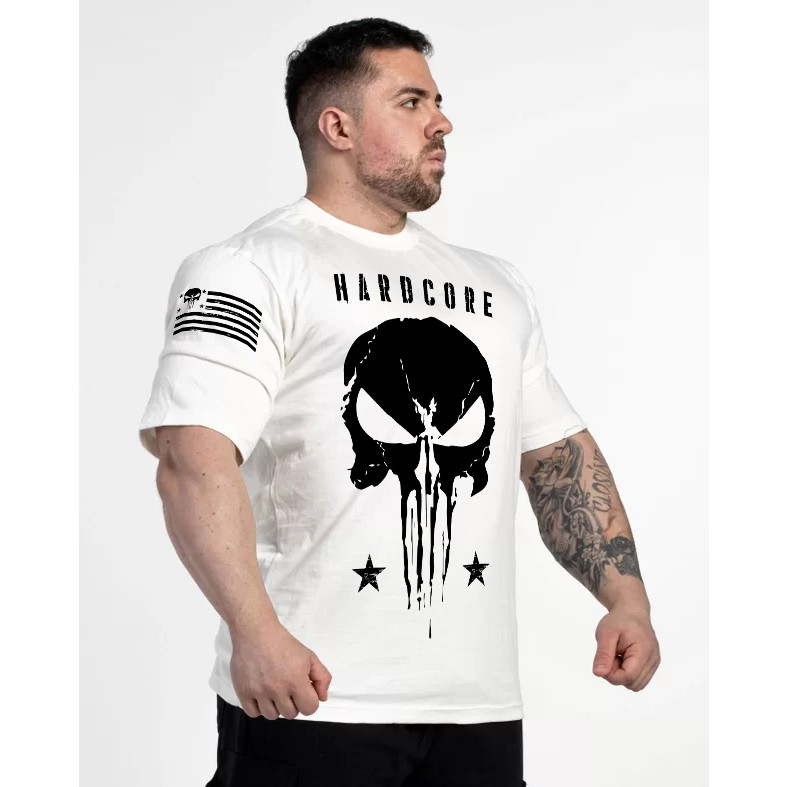 Camiseta Oversized Musculação Cross Maromba Fit 100% Algodão Leve Confortavel