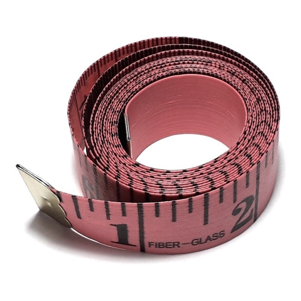 Fita Métrica Costura Rosa Corporal - 1,5 M Lanmax: Precisão e Versatilidade Todas as Suas Medidas!