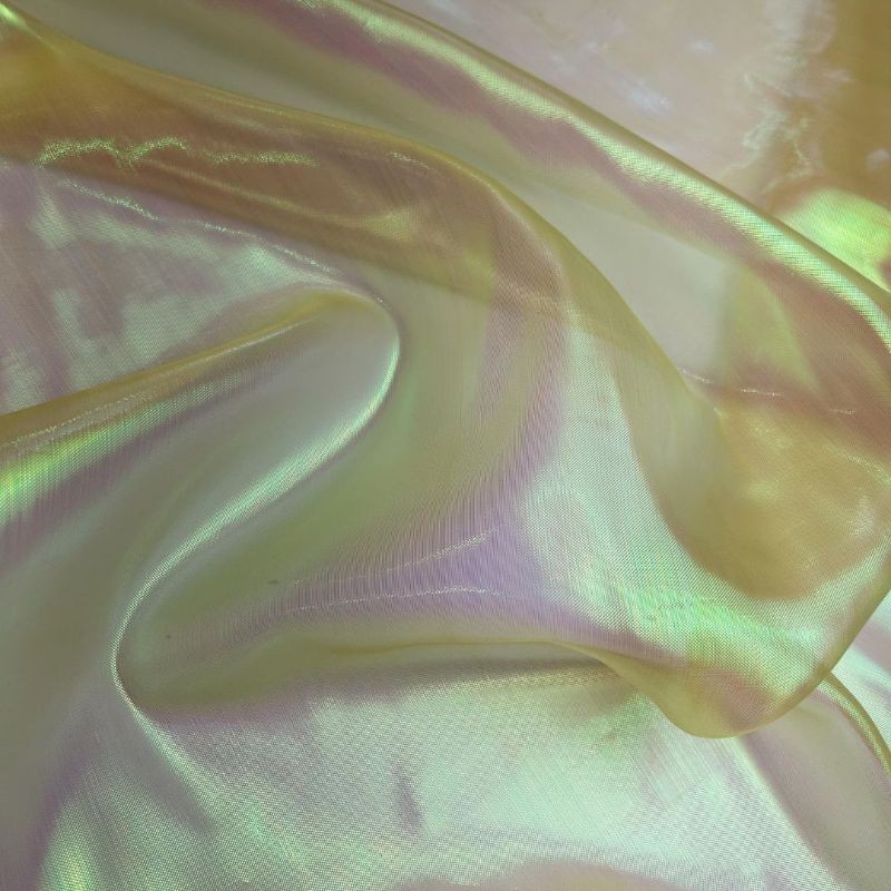 5 METROS DE TECIDO ORGANZA FURTA-COR E ORGANZA ARCO-IRIS (5m x 1,50m)
