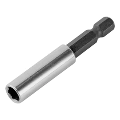 ADAPTADOR PARA BITS LONGO, ENCAIXE 1/4POL., 60MM, 1PC // MTX