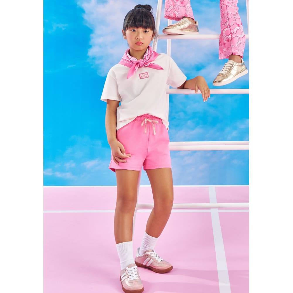 Conjunto Menina CowGirls Blusa Short e Lenço Beli.me